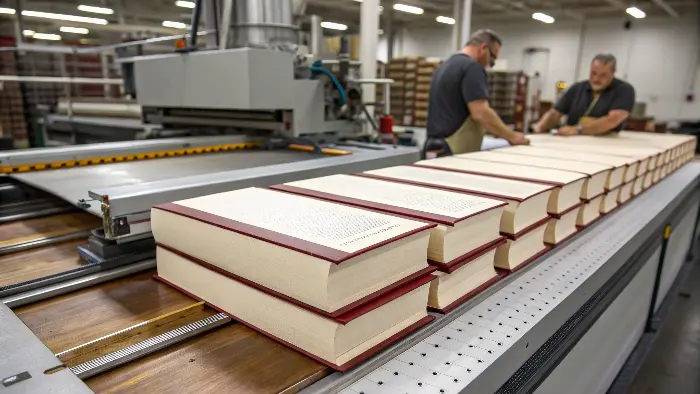 Hardcover Book Binding and Trimming