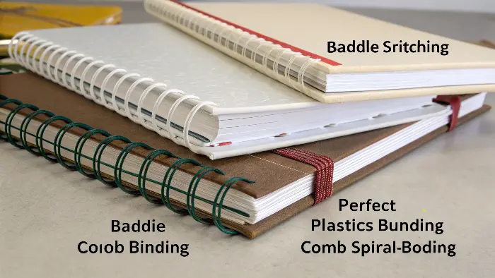 A simple perfect bound softcover cookbook