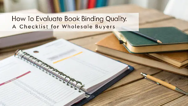 a close-up shot of different high-quality notebook bindings