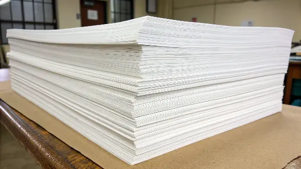 An open Bible showing its thin, opaque pages.