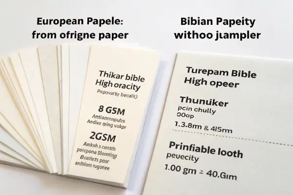 thin bible paper texture close up