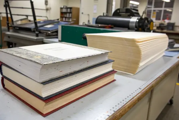 High opacity Bible paper stack Stack of thin bible paper sheets